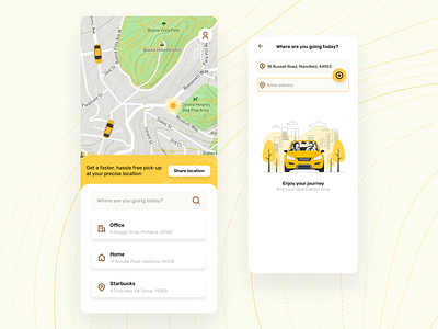 GoTaxi design design app mobile mobile app design rider app taxi taxi app ui uidesign ux ui ux design