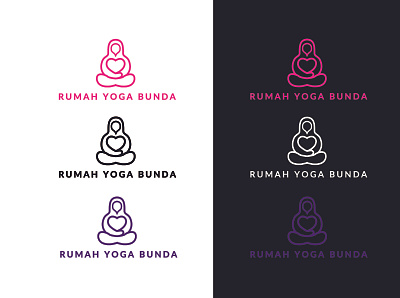 Outline Rumah Yoga Bunda 2 branding logo logo design logodesign logotype