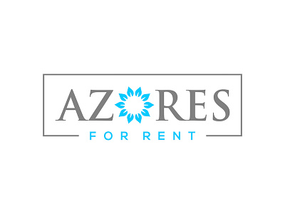 Azores For Rent Logo clean corporate design logo logo design minimal simple