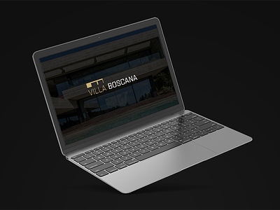Villa Boscana Website luxury minimal real estate realestate responsive web design website