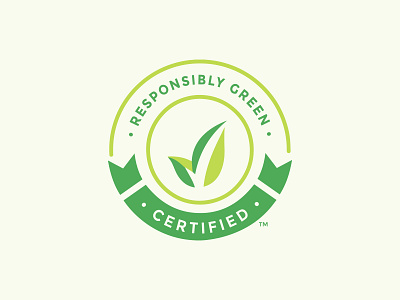 Responsibly Green Logo check green green logo greenery healthy leaves lime green logo recycling renewable responsible trade mark trademarked