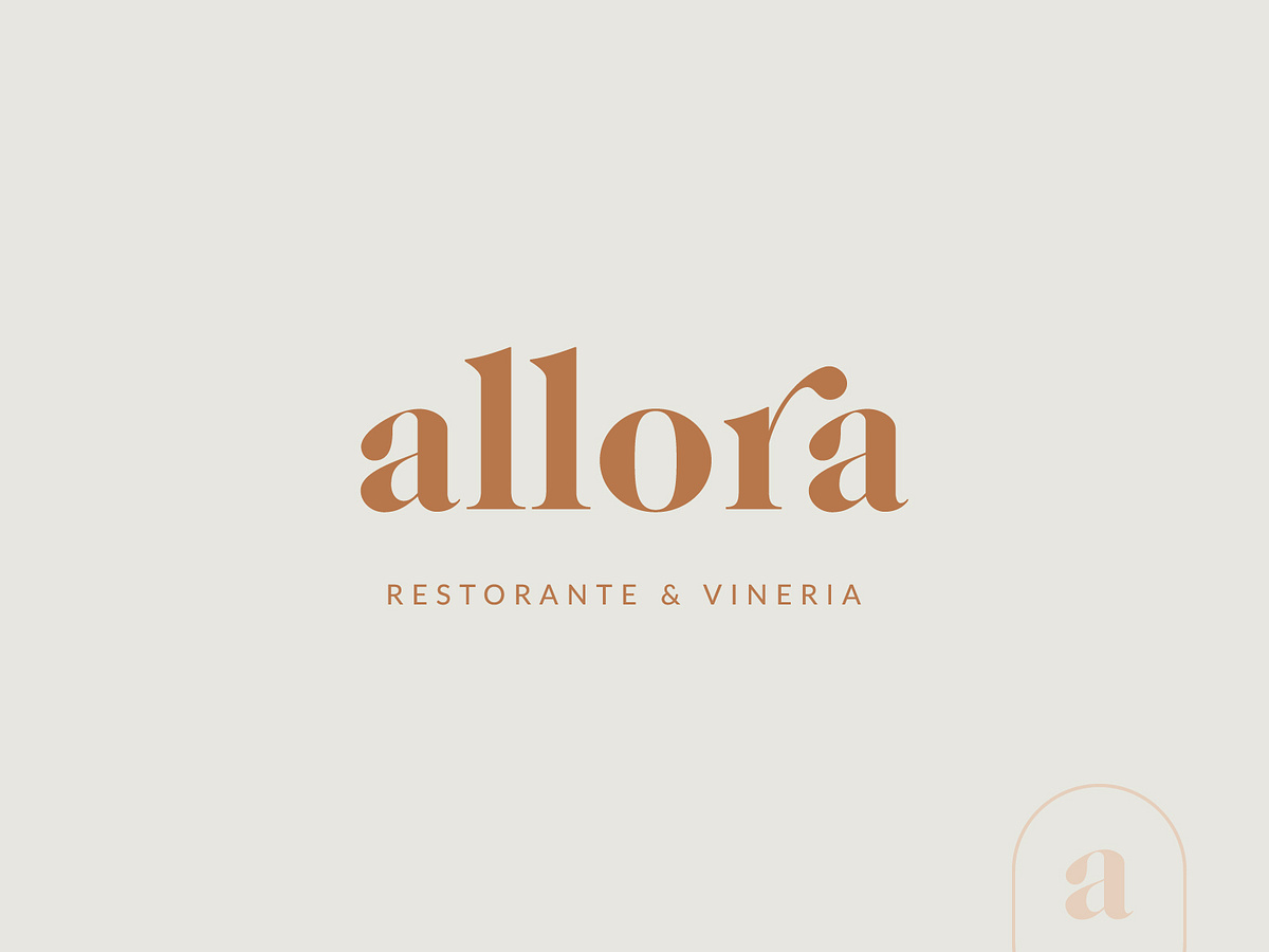 allora logo by Michelle on Dribbble