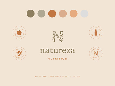 Natureza Nutrition Branding