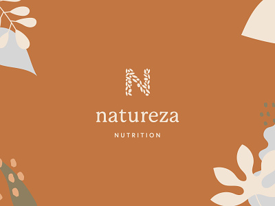 Natureza Logo all natural brand design branding logo logo design natureza non gmo vitamins