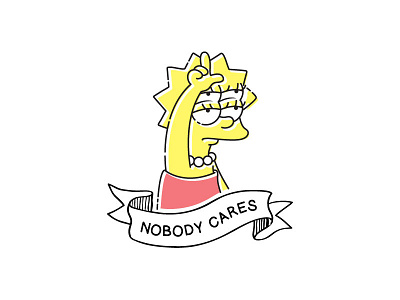 Nobody Cares by Michelle on Dribbble