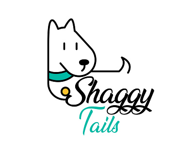 Shaggy Tails adobe illustrator adobe photoshop cartoon design illustration logo vector