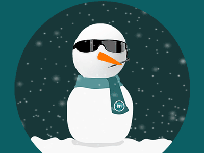 Christmas Snow Newsletter header animated christmas gif newsletter header
