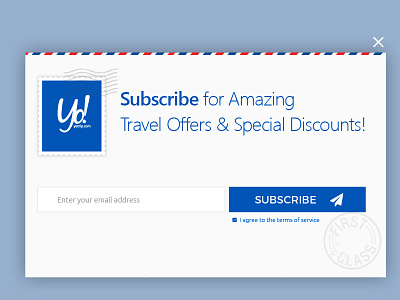 Modal Subscribe modal subscription