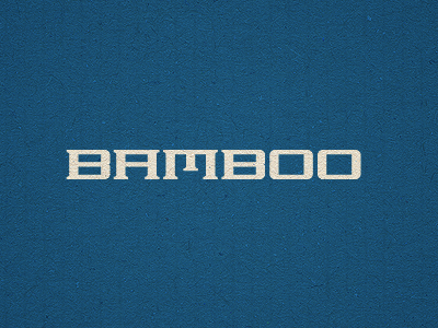 Blue Bamboo v.2 custom logo