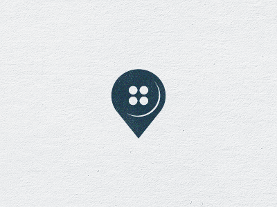 Button + Pointer logo mark