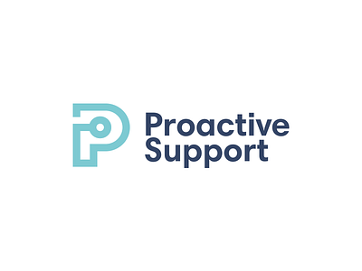 Proactive it logo mark