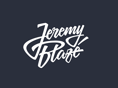 JB lettering logo