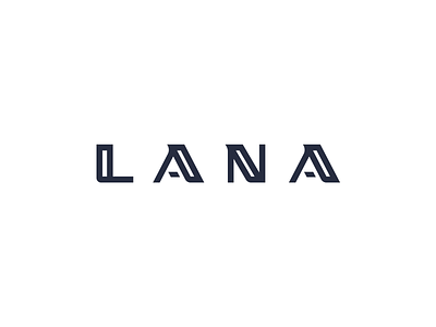Lana logo wordmark