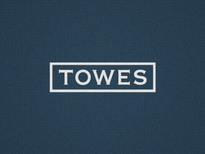 Towes logo typography