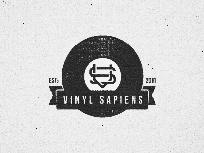 Vinyl Sapiens logo mark monogram
