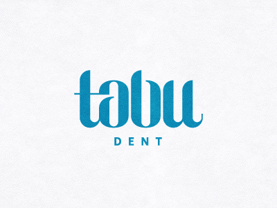 tabu logo logotype type typeface typography
