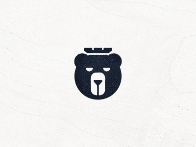 Bear clothing fashion icon logo mark symbol