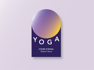 Yoga flyer flyer illustration illustrator logo print yoga