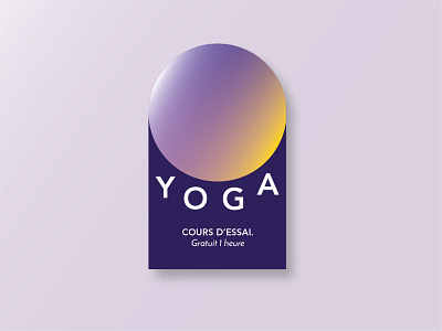 Yoga flyer