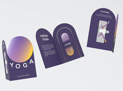Flyer Yoga branding flyer graphic design illustrator logo print yoga