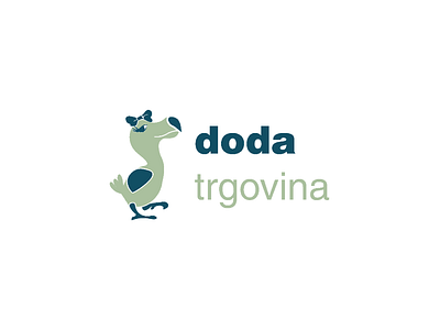 DODA trgovina / DODA Store bird branding brod cartoon character clothes cotton croatia dodo identity logo online organic sb shop slavonia slavonskibrod store underwear