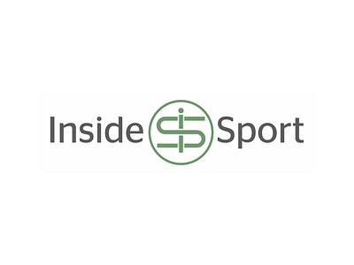 InsideSport Logo basketball brand croatia football graphic graphicdesign handball hockey inside international modern online service simple simple design soccer sport tennis volleyball website