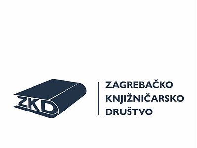 Logo suggestion 02, "Book", for a contest book brand branding croatia library perspective redesign simple society zagreb