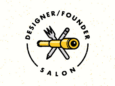 Designer Founder Salon entrepreneur flat food grain illustration isometric logo startup telescope