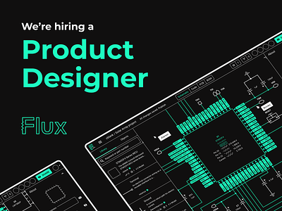 Flux is hiring! circuit hardware hardware design hiring job post product design