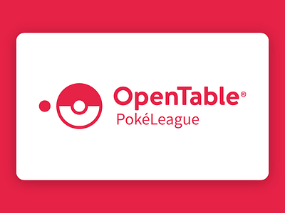 OpenTable PokéLeague brand logo opentable pokemon