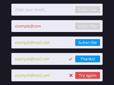 Subscription form [Final version]