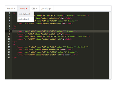 Editr - HTML, CSS, JS playground css free front end html js