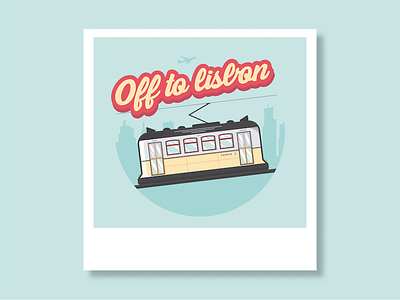 Off to Lisbon! illustration illustrator lisbon voyage