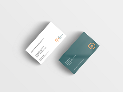 Business Card Mockup branding design logo