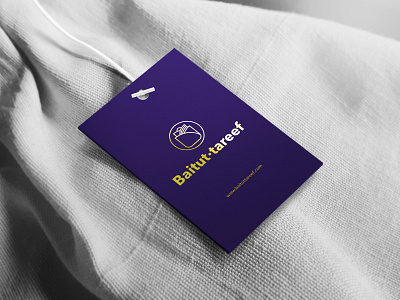 Clothing Tag Mockup branding design fashion label logo tag