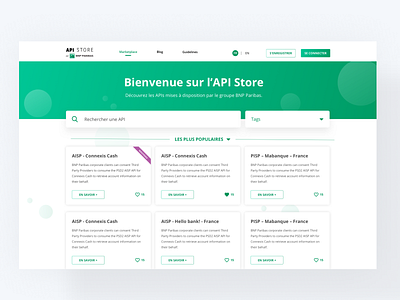 API Store - BNP Paribas bnp bnp paribas bnpparibas ui uidesign ux uxdesign