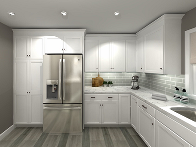 Kitchen Remodel Rendering 3d interior design render rendering