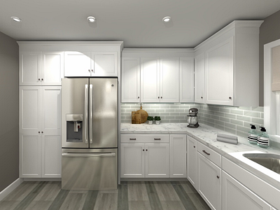 Kitchen Remodel Rendering