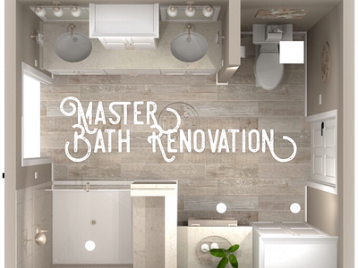 Coming Soon...Master Bath Renovation bathroom 3d interior design remodel rendering