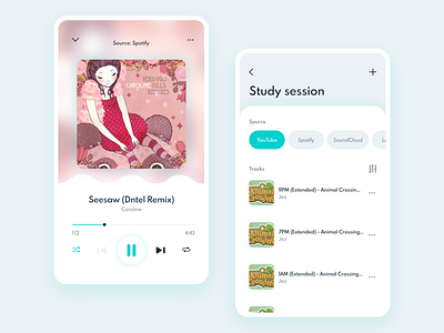 Daily UI 009 - Music Player dailyui design music music app ui