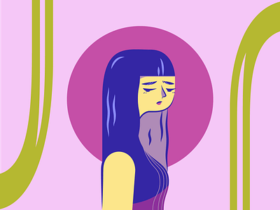 Girl girl illustration illustrator vector