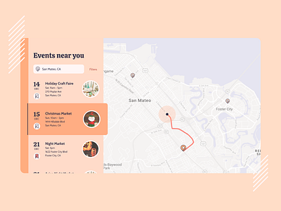 Daily UI 020 - Location Tracker