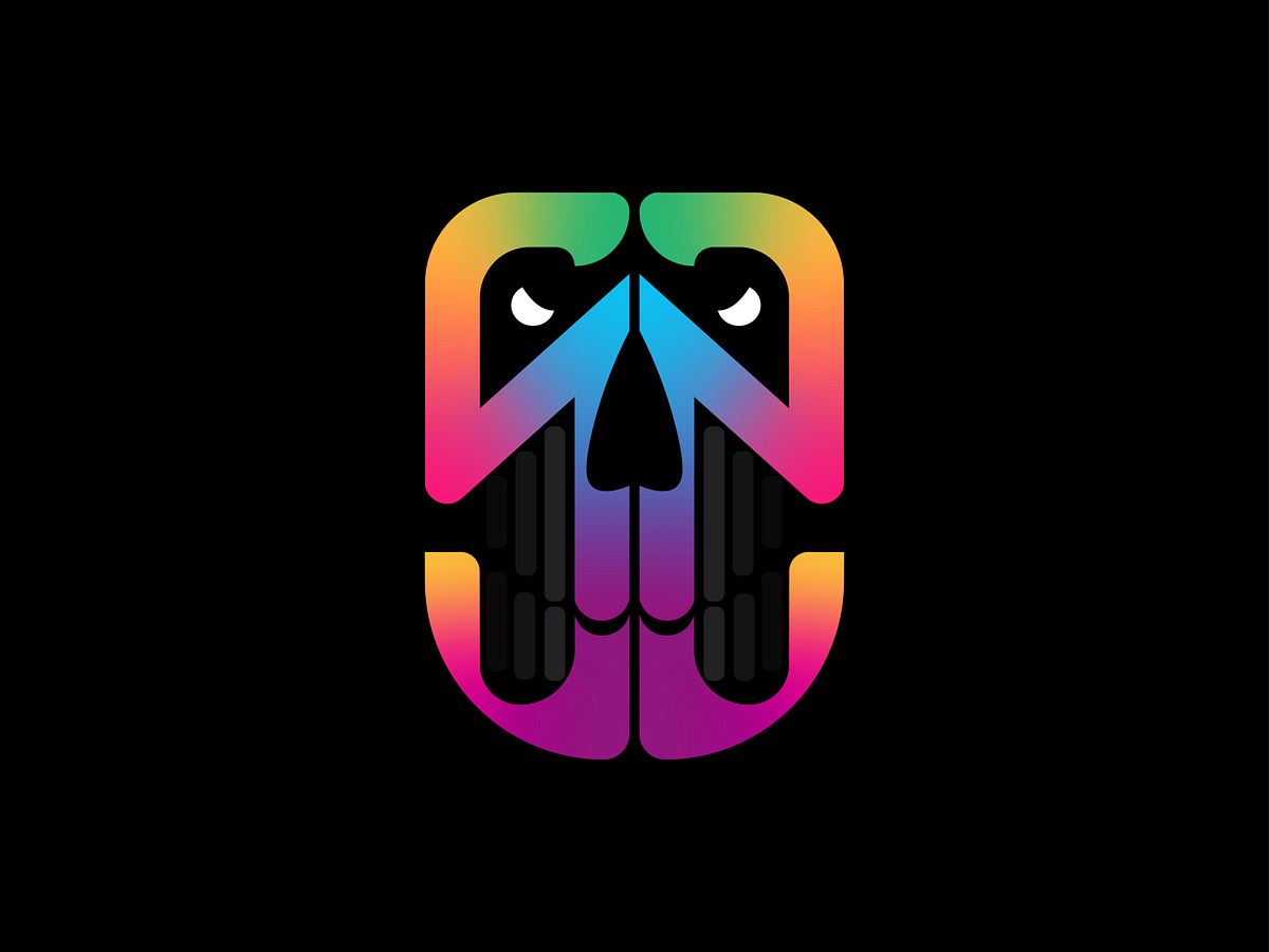 Colourful Skull designs, themes, templates and downloadable graphic ...