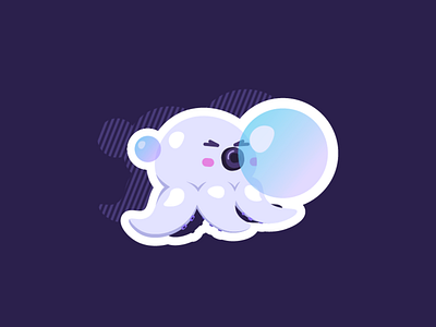 Octy character cute art graphic art octopuss