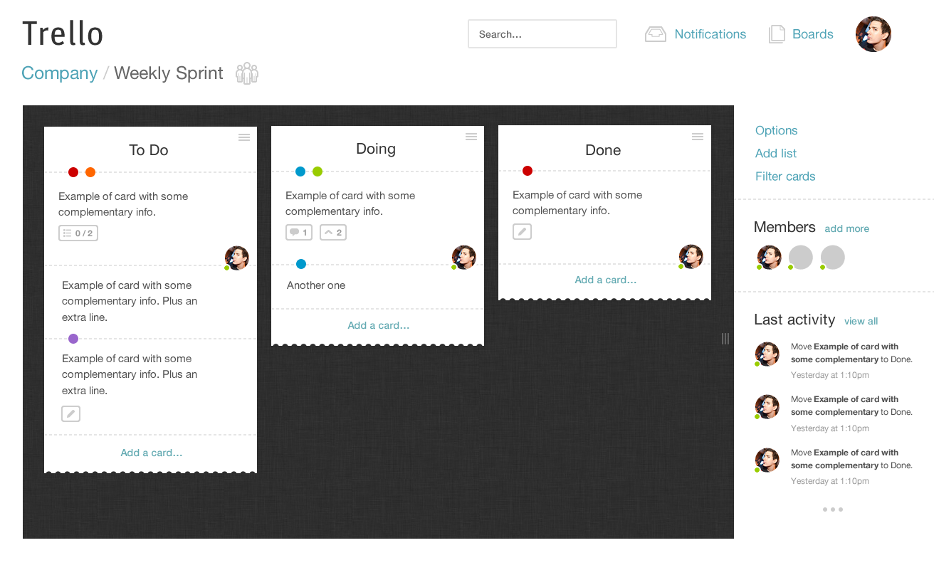 inkdrop vs trello