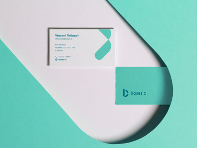 Bases.ai card ai branding businesscard card design email identity industrial photography