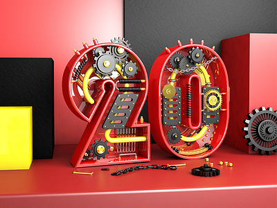 3d字体20