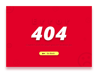 Daily Ui #008-404 Error Page