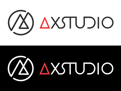axstudio logo font design