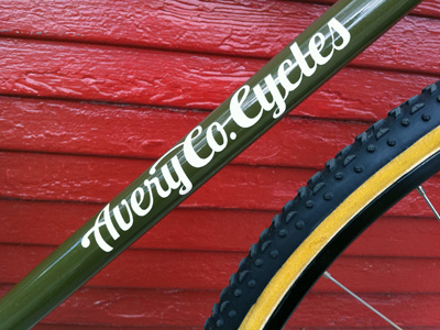 Avery County Cycles Logo bikes co colorado denver hand built logos scripts